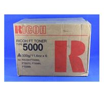 Toner Ricoh FT 5520, 5540, 5550, 5560, 5570, 5580, black, 887622, Typ 5000, O (Zv�t�it obr�zek)