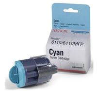 Toner Xerox Phaser 6110, MFP6110, cyan, 106R01206, 1000s, v�chodn� Evropa, O (Zv�t�it obr�zek)