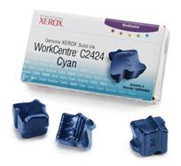 Tuh� inkoust Xerox WorkCentre C2424 Malibu, cyan, 108R00660, 3400s, 3 ks, O (Zv�t�it obr�zek)
